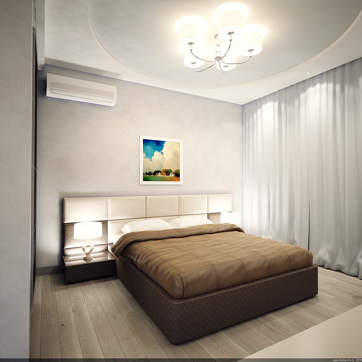 Спальня дизайн-проект
