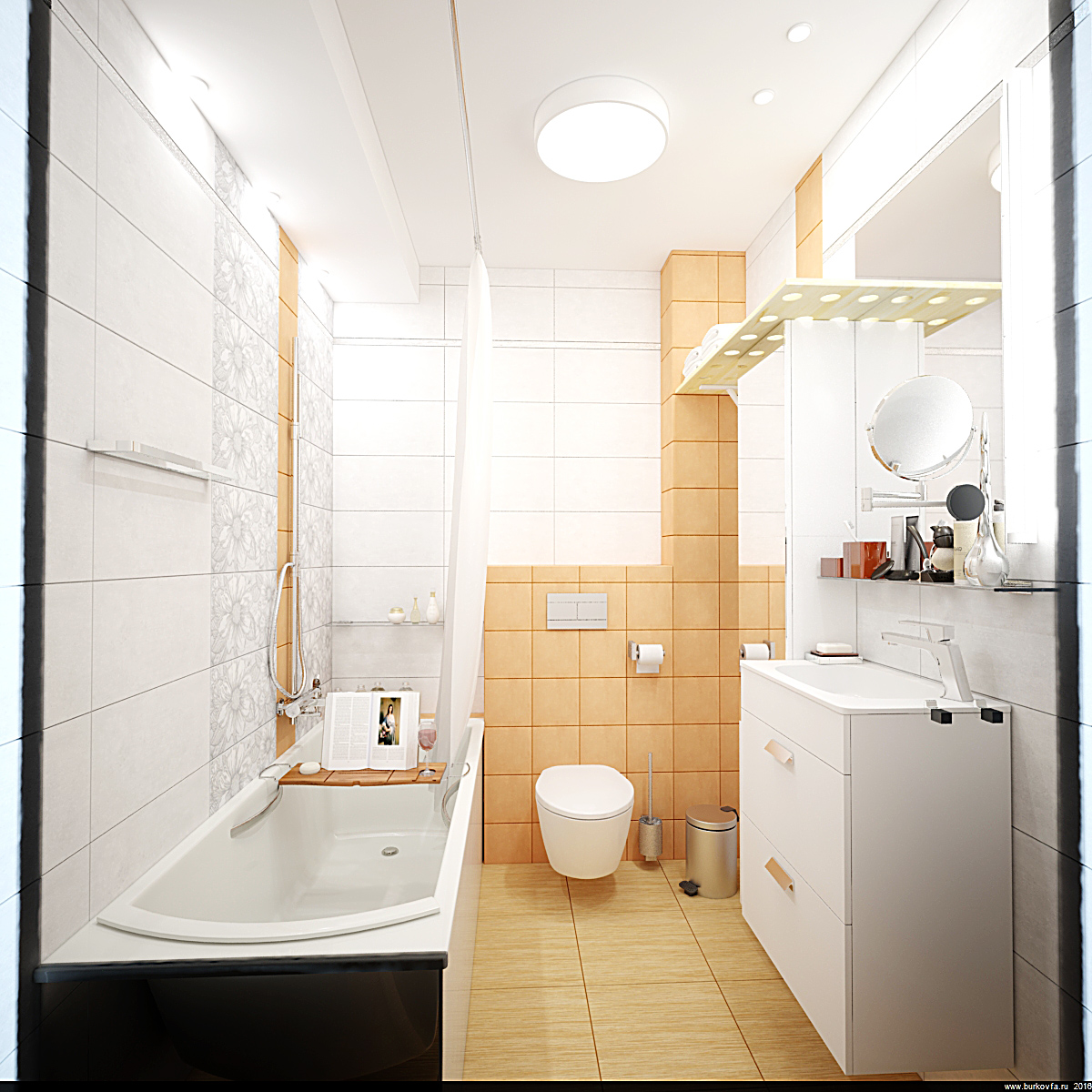 дизайны ванных комнат в обычной квартире