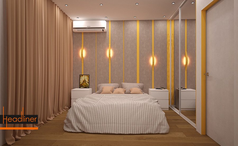 небольшая спальня дизайн проект